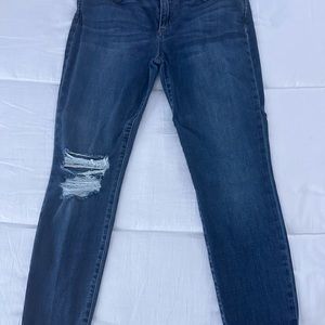 Joes Jeans Flawless The Andie size 32 mid rise skinny crop